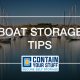 boat storage, tips, nanaimo