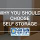 self storage, boxes, cardboard