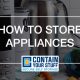store, appliances, tips