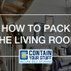 pack, living room, couch, table