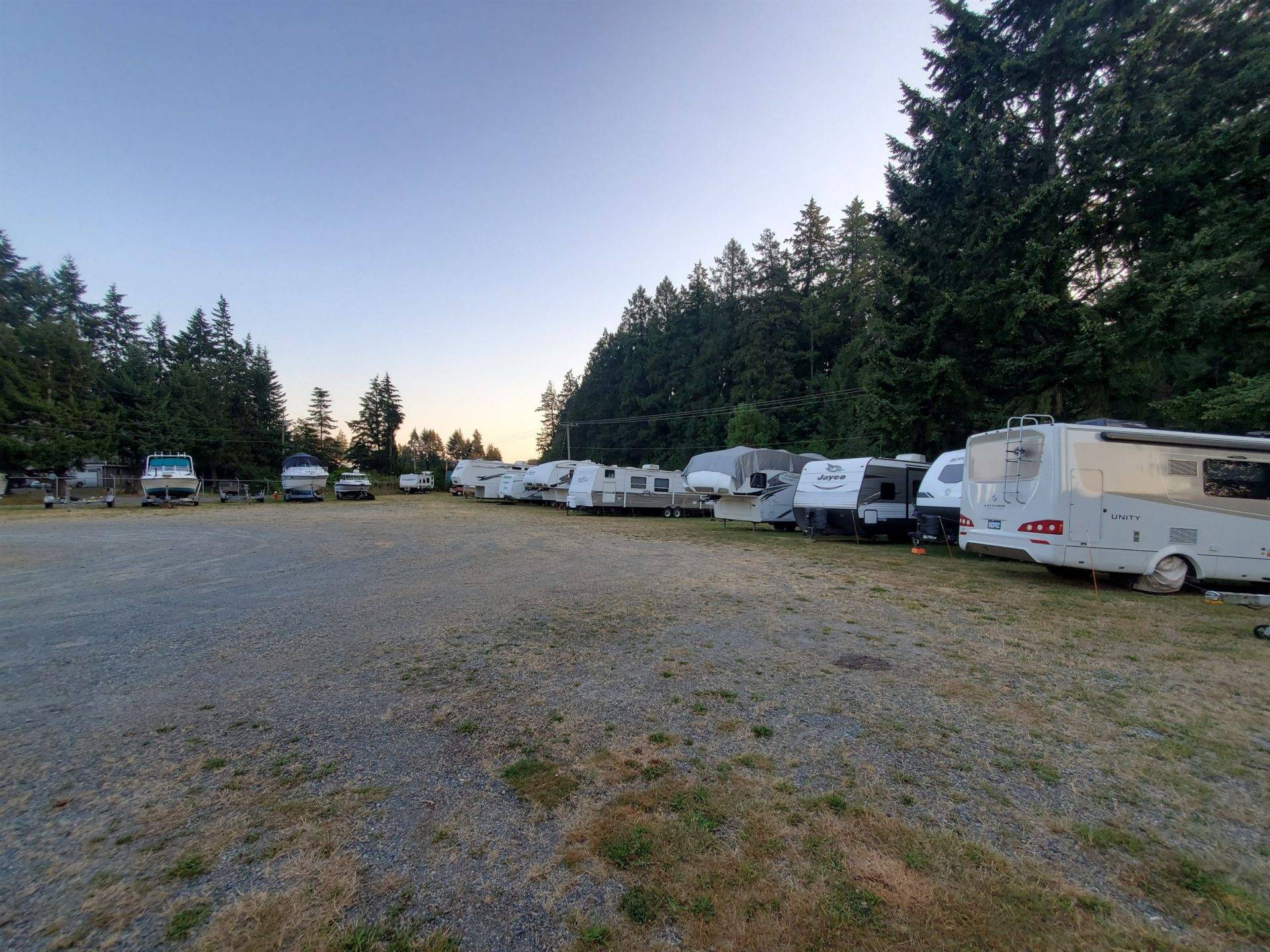 camper van storage