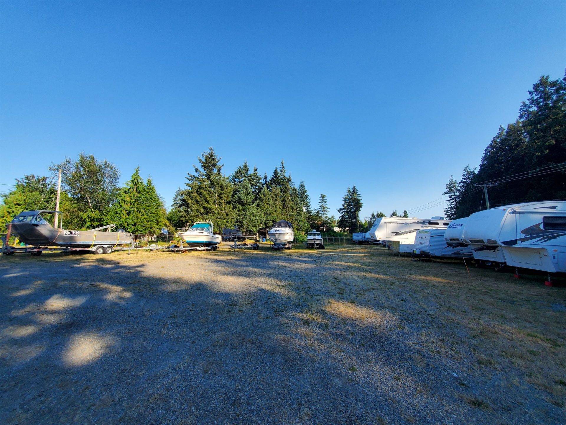 camper van storage, boat storage